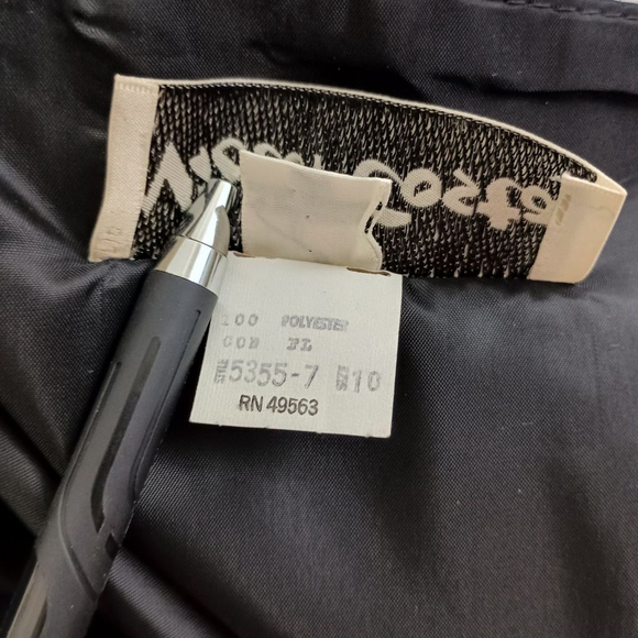 Vintage 80s Victor Costa Womens Black Formal Maxi Dress size 10 Elegant - Picture 11 of 11